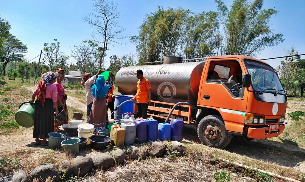 Awal Agustus 2023, 10 Desa pada 5 Kecamatan di Kabupaten Probolinggo Terdampak Krisis Air Bersih